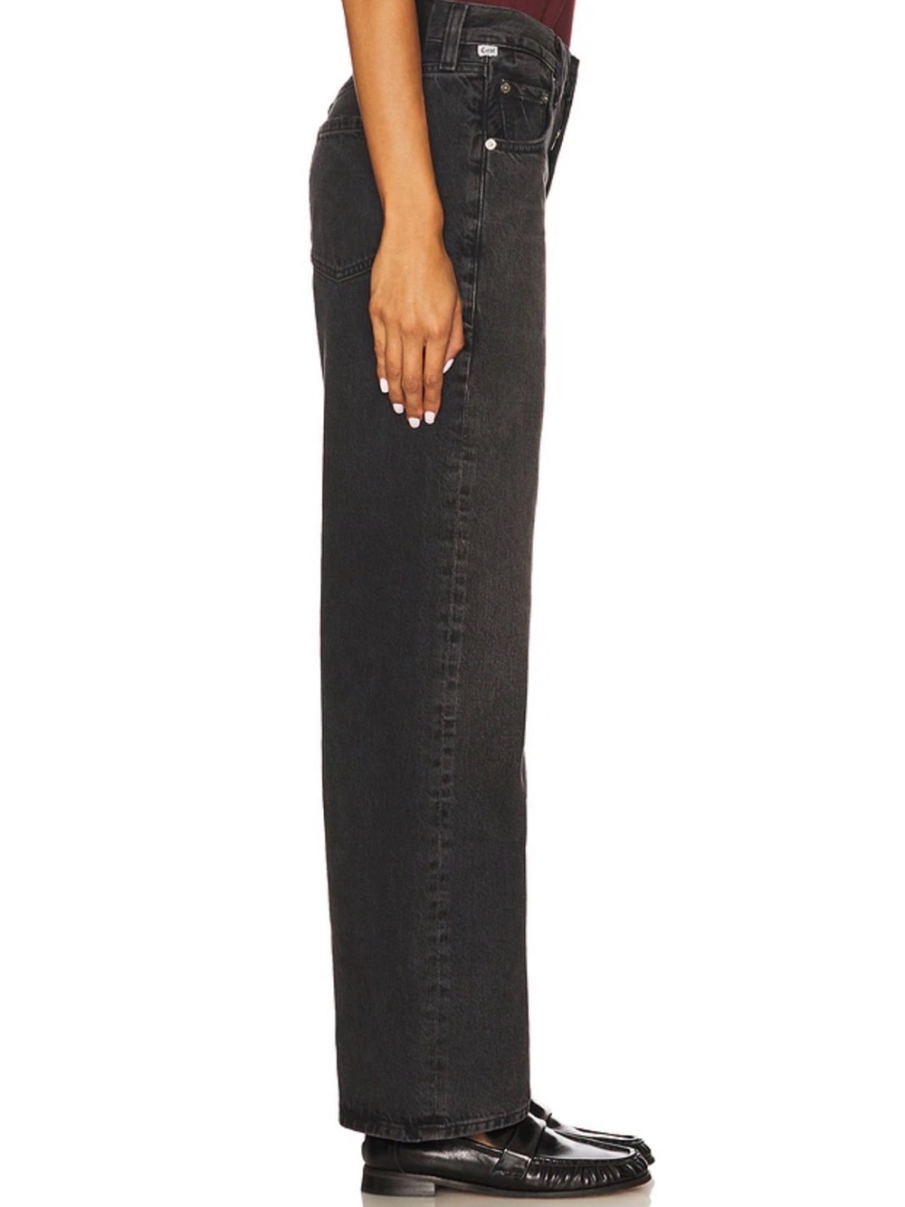 Citizens of Humanity - Lindz Low Rise Easy Straight in Vintage Black - Picture 4 of 12